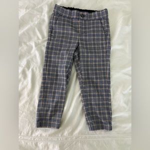 Janie and Jack Plaid boy pants.